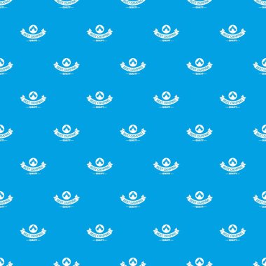 En iyi kalite kamp desen vektör kesintisiz mavi