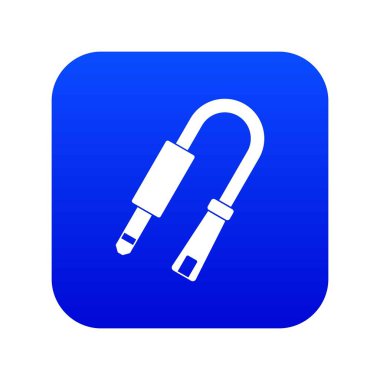 Tablo Led lamba simgesi dijital mavi