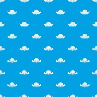 Kestane desen vektör kesintisiz mavi