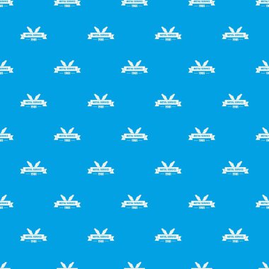 Atölye desen vektör kesintisiz mavi