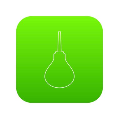 Lavman yeşil simge vektör