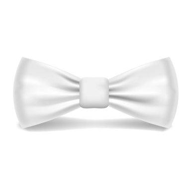 Beyaz papyon simgesi, gerçekçi