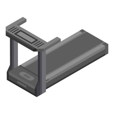 Koşu bandı simgesi, izometrik stili