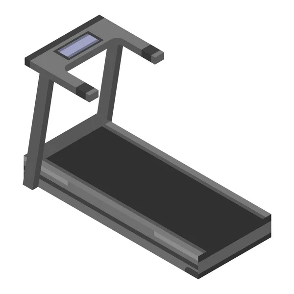 Icono de máquina de cinta de correr, estilo isométrico — Vector de stock