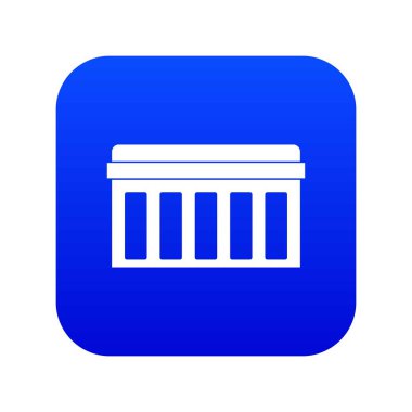 Devre kartı, teknoloji simgesi dijital mavi