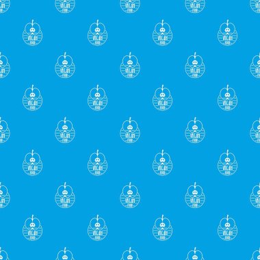 Çiftlik gıda desen vektör kesintisiz mavi