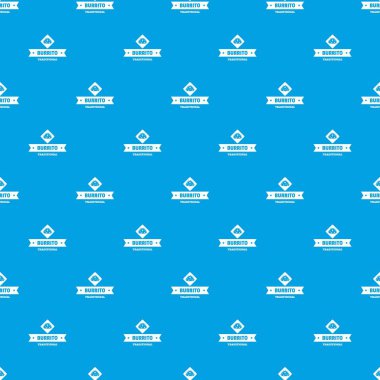 Börek desen vektör kesintisiz mavi