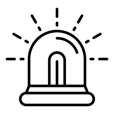 Özel flasher simgesi, anahat stili