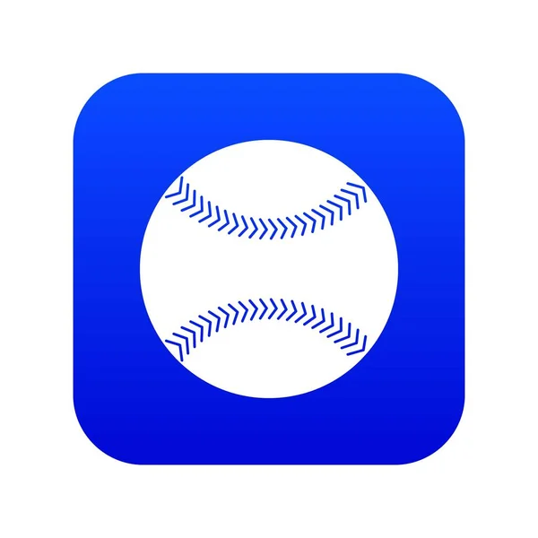 Baseball-Ikone digital blue — Stockvektor