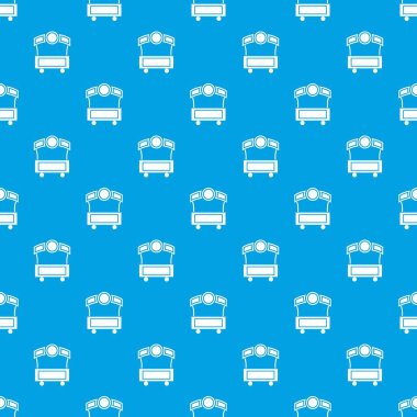 Festival durak desen vektör kesintisiz mavi