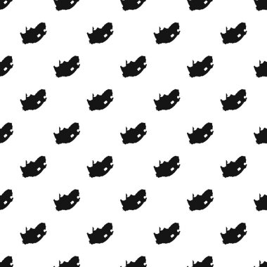 Afrika harita tasarlamak vektör sorunsuz