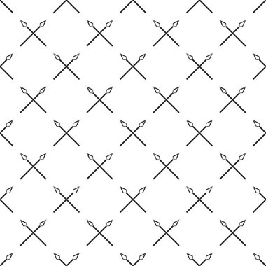 Mızrak tasarlamak vektör sorunsuz