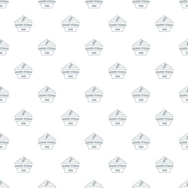 Ses stüdyo tasarlamak vektör sorunsuz