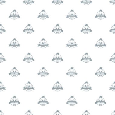 Punk rock müzik tasarlamak vektör sorunsuz