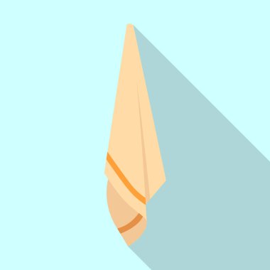 Havlu askısı simgesini, düz stil