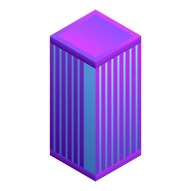 Gökdelen simgesi, izometrik biçim