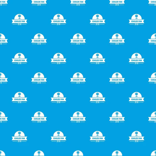Fan soğutucu desen vektör kesintisiz mavi