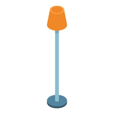 Oda lambası simgesi, izometrik biçim