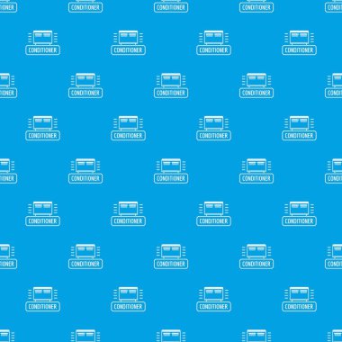 Saç kremi desen vektör kesintisiz mavi