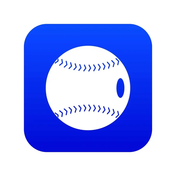 Baseballsymbol digital blue — Stockvektor