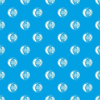 Muz desen vektör kesintisiz mavi