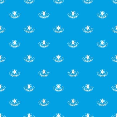 Sarı limon desen vektör kesintisiz mavi