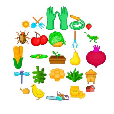 Rearer Icons set, karikatür tarzı