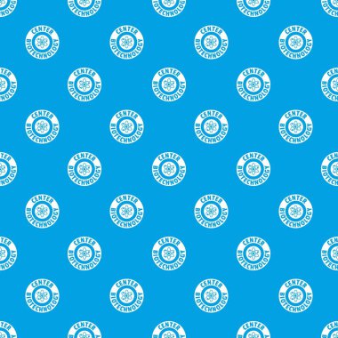 Araştırma molekül desen vektör kesintisiz mavi