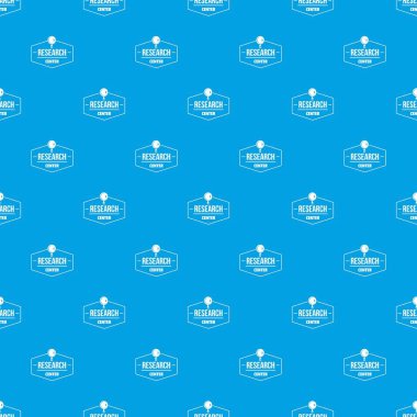 Araştırma Merkezi desen vektör kesintisiz mavi