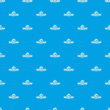 Denetim makine desen vektör kesintisiz mavi