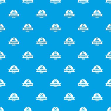 Teknik makina model vektör kesintisiz mavi