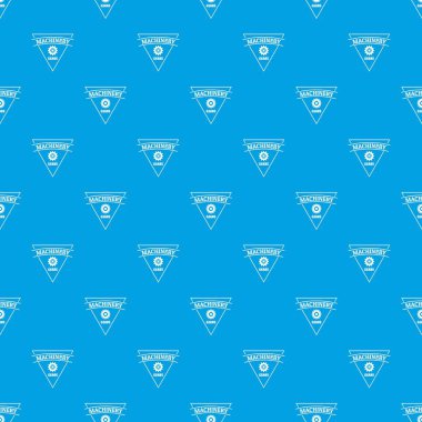 Dişli Makine desen vektör kesintisiz mavi