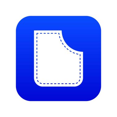 Soyut cep simgesi dijital mavi