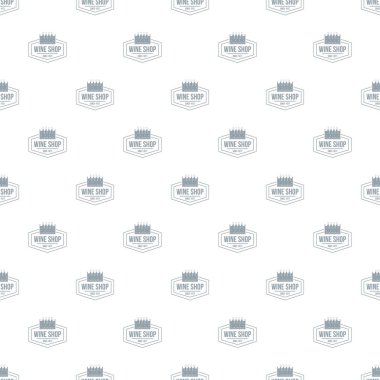 Şarap dükkanı tasarlamak vektör sorunsuz