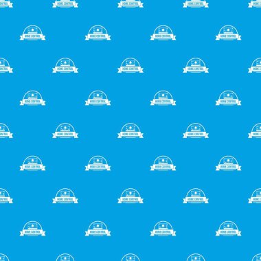 Ev kontrol desen vektör kesintisiz mavi