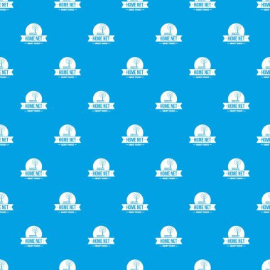 Ev model vektör kesintisiz mavi