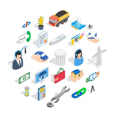 Simgeler kümesi, izometrik tarzı kar