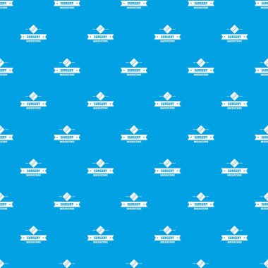 Cerrahi Tıp desen vektör kesintisiz mavi