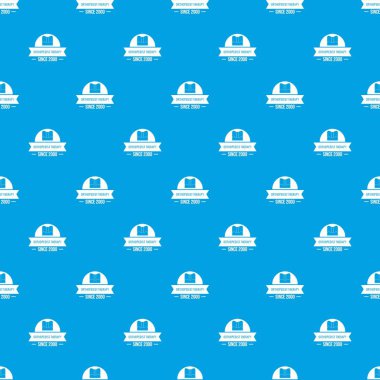 Ortopedik tedavi desen vektör kesintisiz mavi