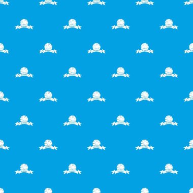 Gezegen astronomi desen vektör kesintisiz mavi