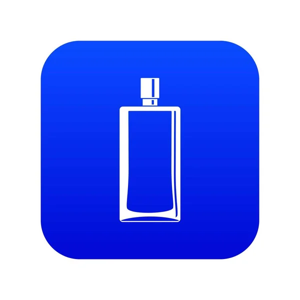 Icono de botella de olor azul digital — Archivo Imágenes Vectoriales
