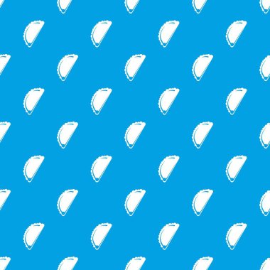 Cheburek desen vektör kesintisiz mavi