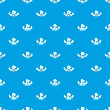 Video gözlük desen vektör kesintisiz mavi