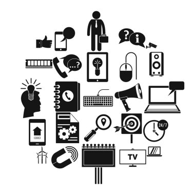 Sunucu simgeler kümesi, basit tarzı hizmet