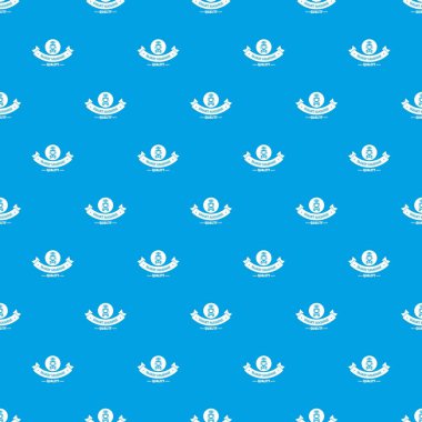 Robot akıllı desen vektör kesintisiz mavi