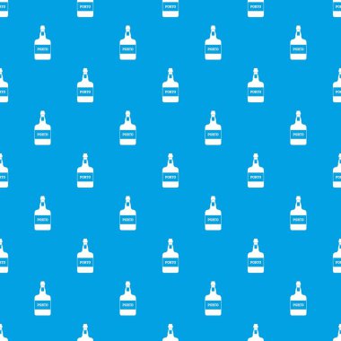 Bağlantı noktası şarap desen vektör kesintisiz mavi