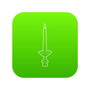 Mum yeşil simge vektör