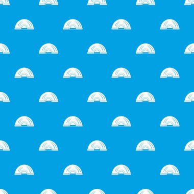 Yerli konut desen vektör kesintisiz mavi