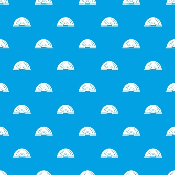 Yerli konut desen vektör kesintisiz mavi