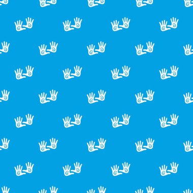 El desen vektör kesintisiz mavi